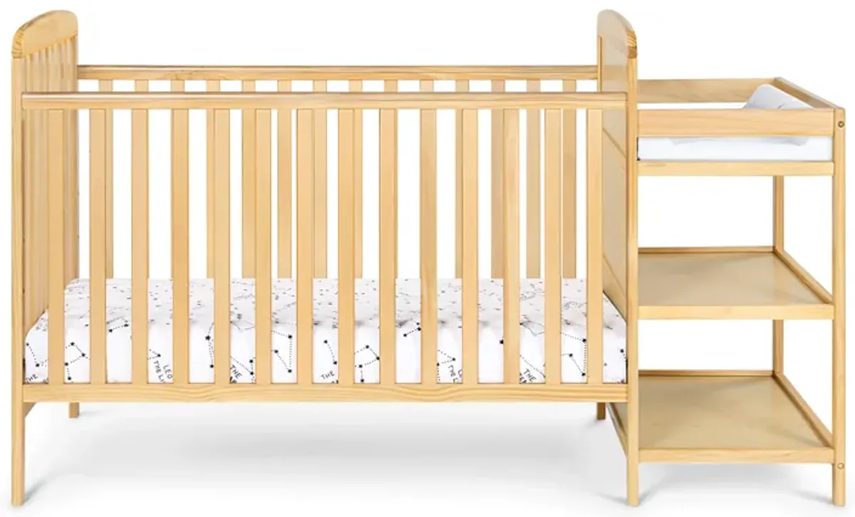 Suite Bebe Ramsey 3-in-1 Crib and Changer Combo Natural