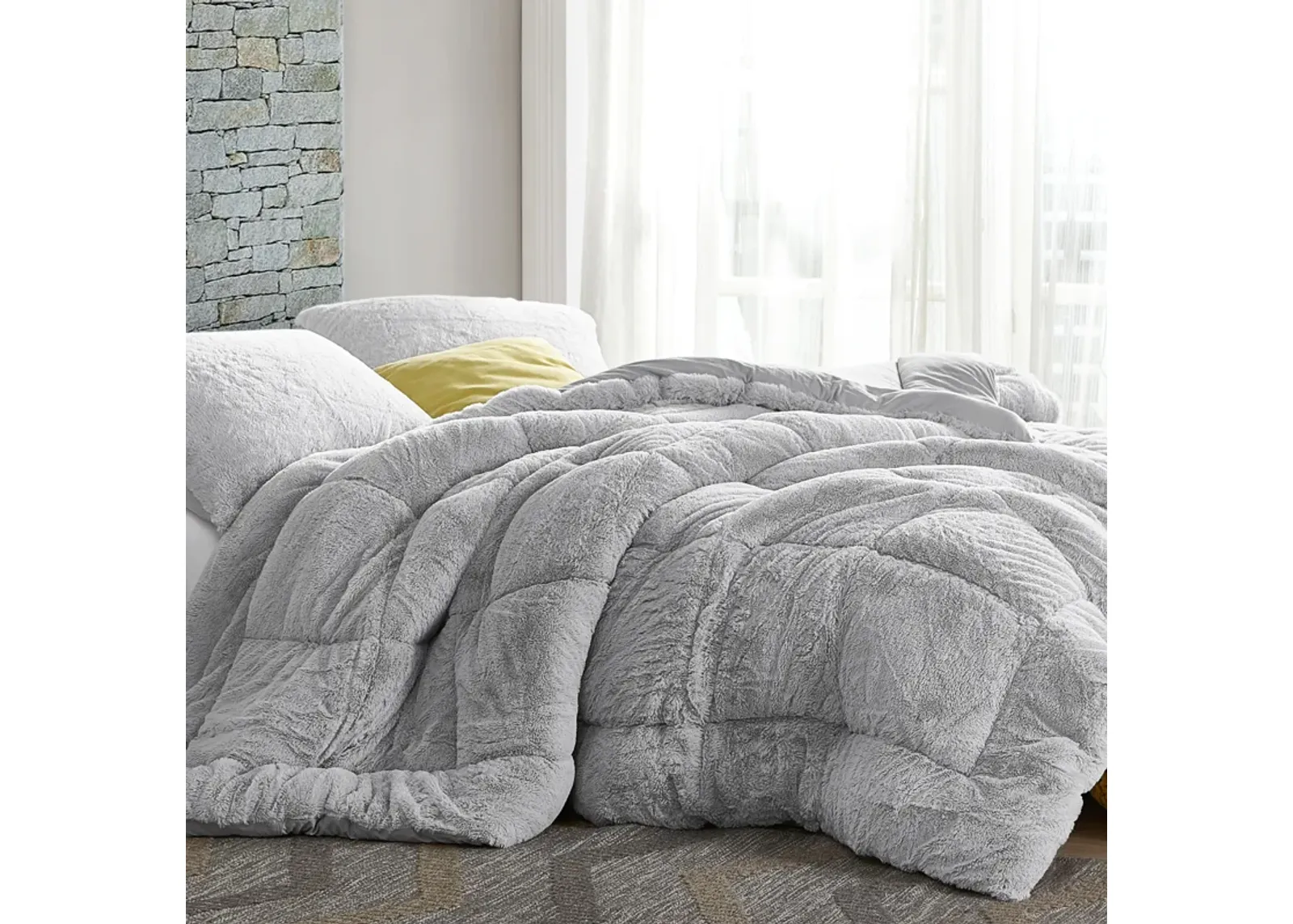 Are You Kidding Bare - Coma Inducer® Oversized Comforter - Antarctica Gray