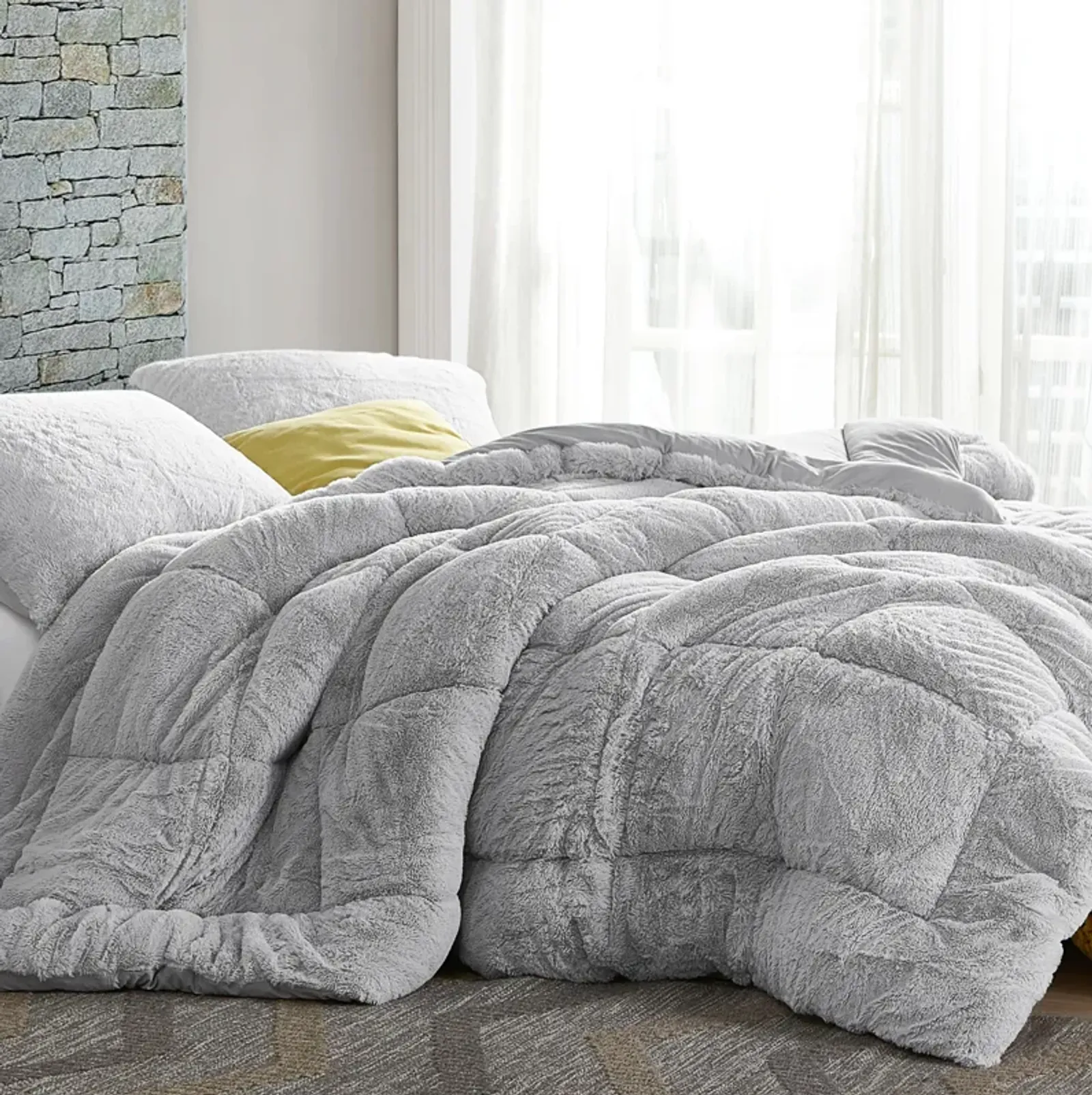 Are You Kidding Bare - Coma Inducer® Oversized Comforter - Antarctica Gray