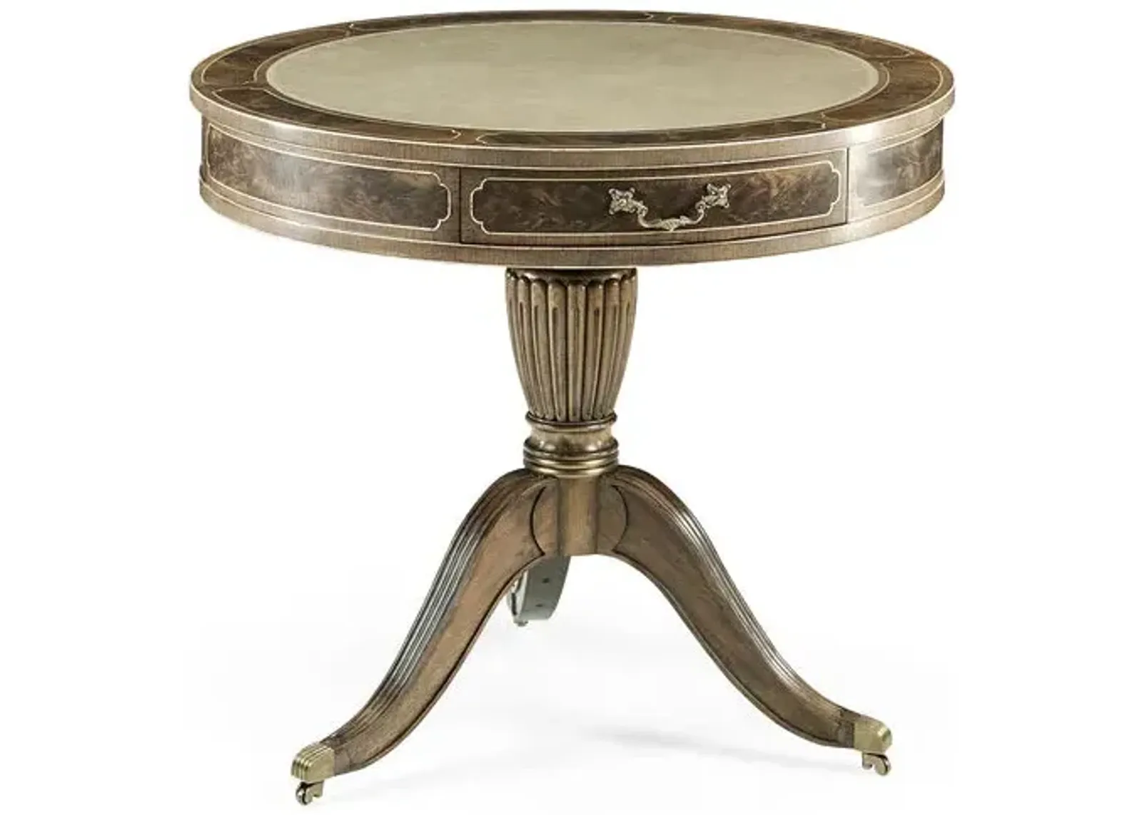 Mahogany Drum Table