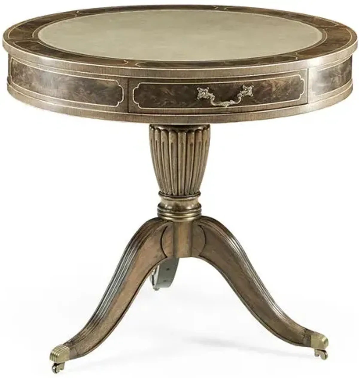 Mahogany Drum Table