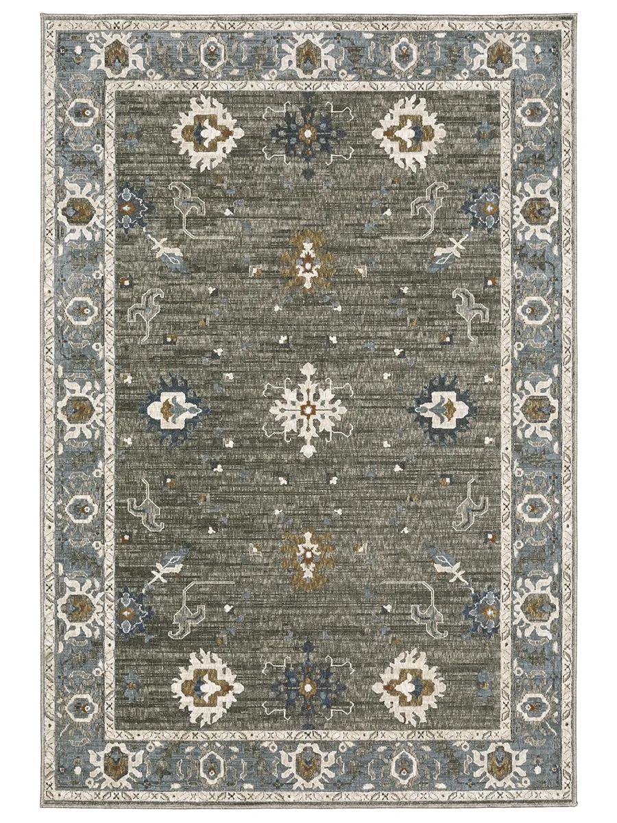 Ellington 7'10" x 10'10" Gry Rug