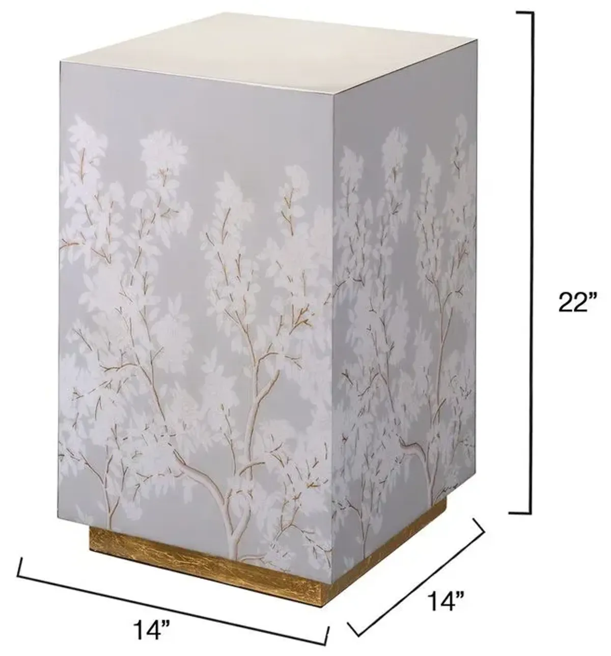 Garland Side Table, Dove