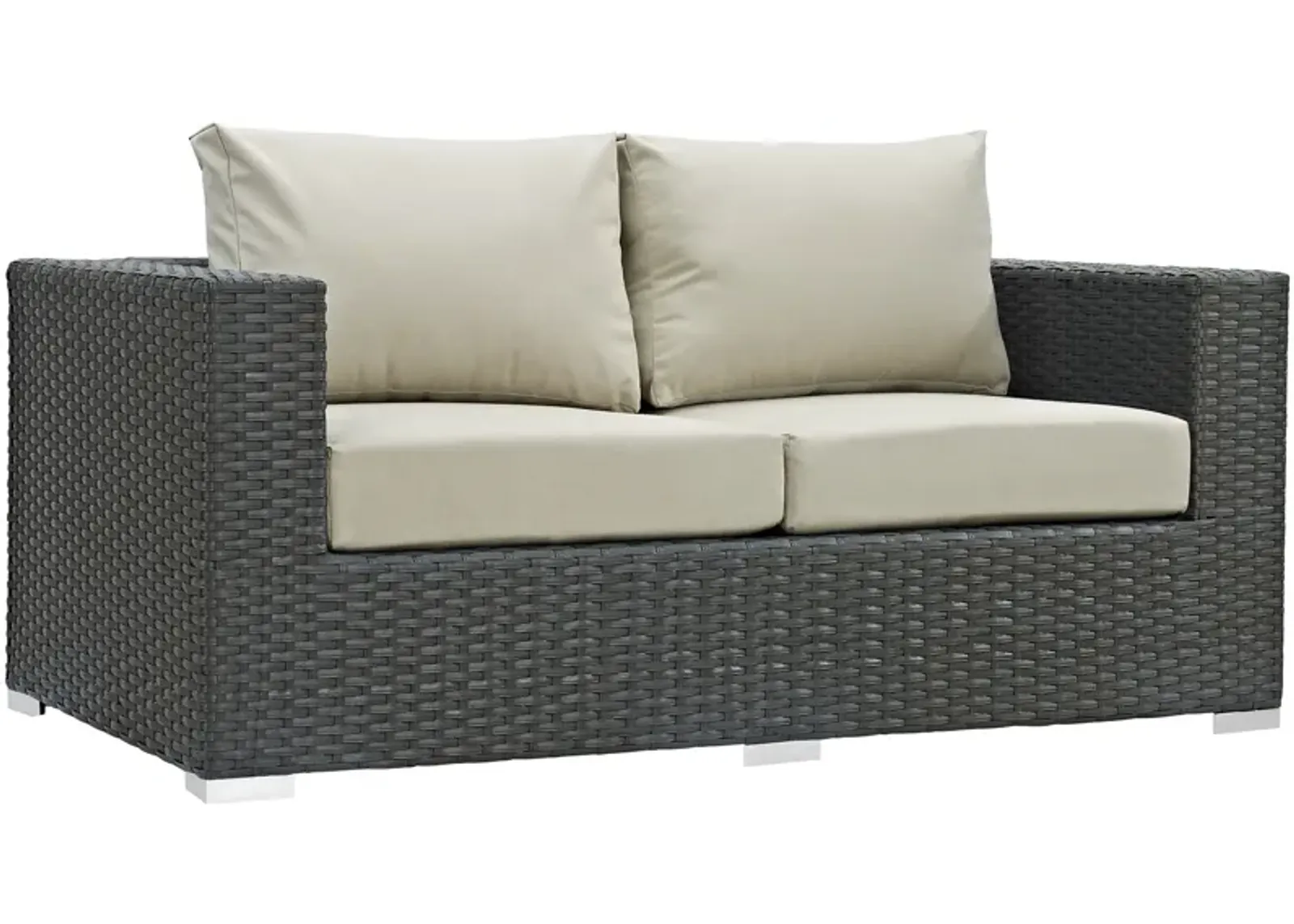 Modway - Sojourn Outdoor Patio Sunbrella® Loveseat Canvas