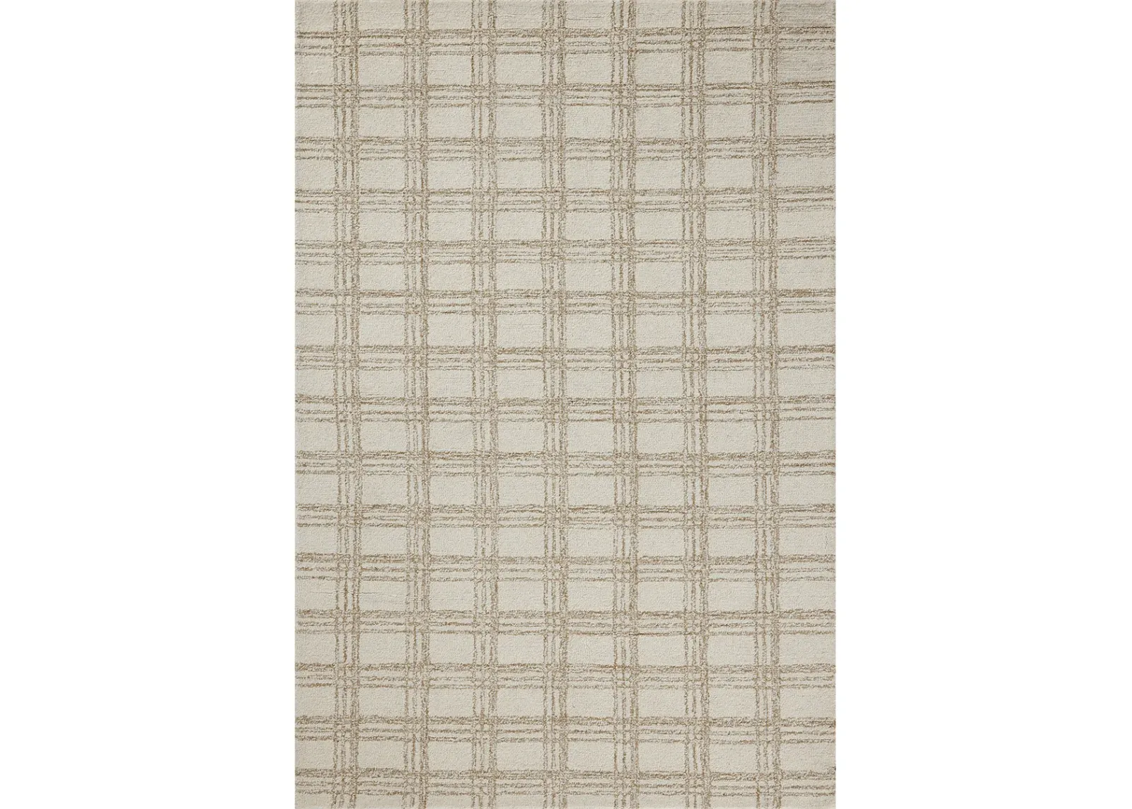 Polly POL-12 Cream / Sand 2''0" x 5''0" Rug by Chris Loves Julia