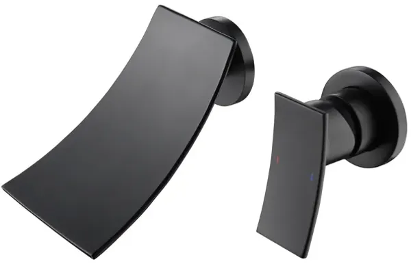 Wall Mount Widespread Bathroom Faucet