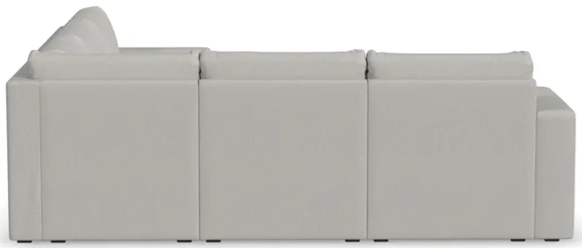 Flex Frost 5-Seat Sectional with Wide Arm