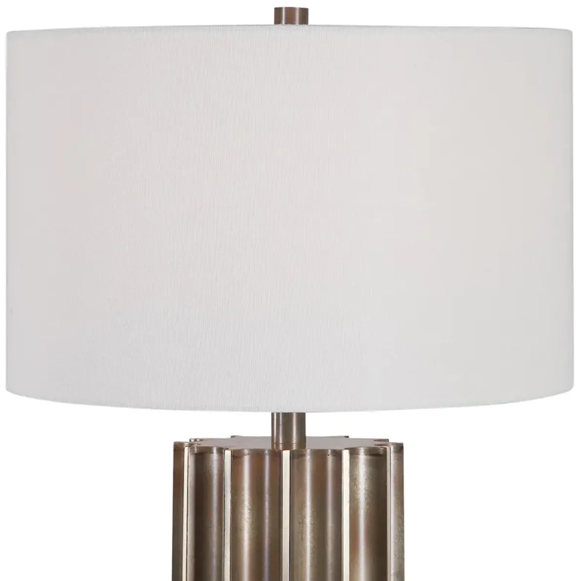 Uttermost Khalio Gun Metal Table Lamp