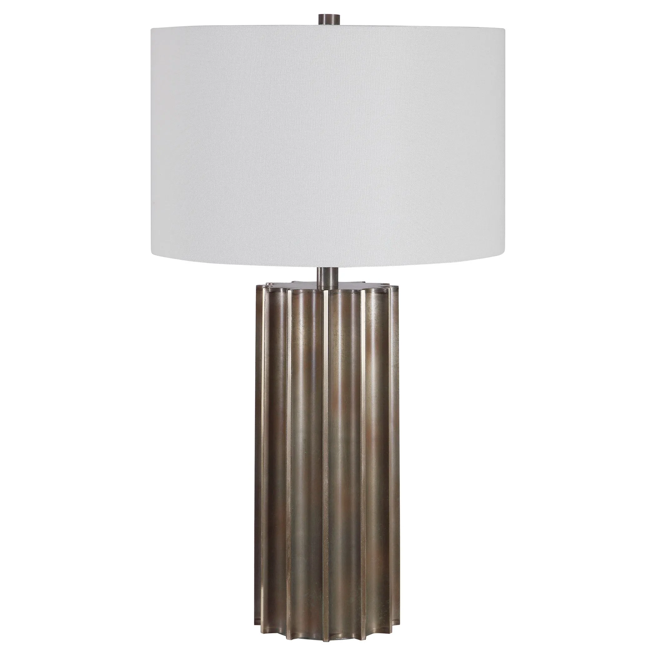 Uttermost Khalio Gun Metal Table Lamp