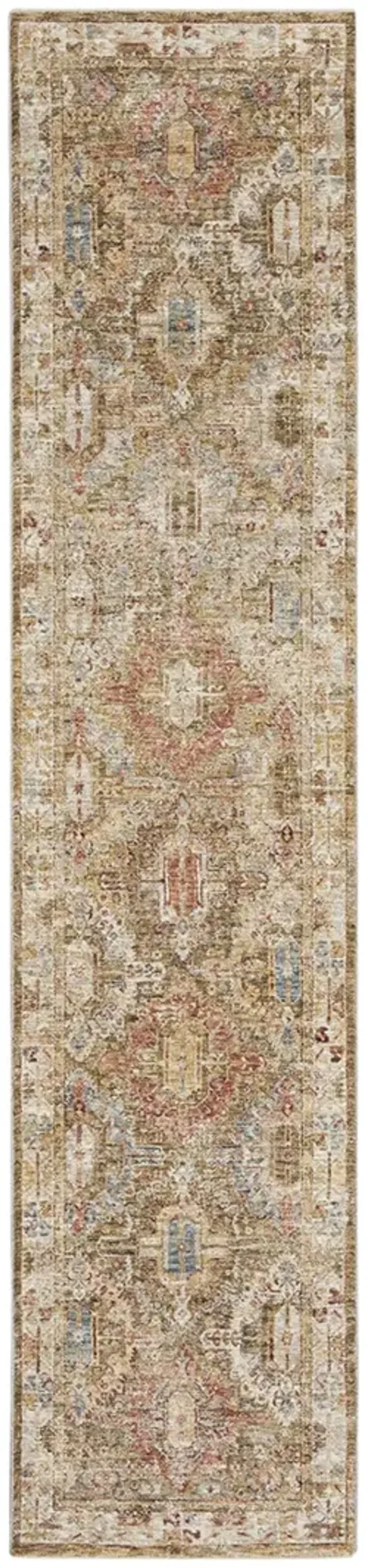 Sahar SHR01 Green 2'3" x 10'2" Rug
