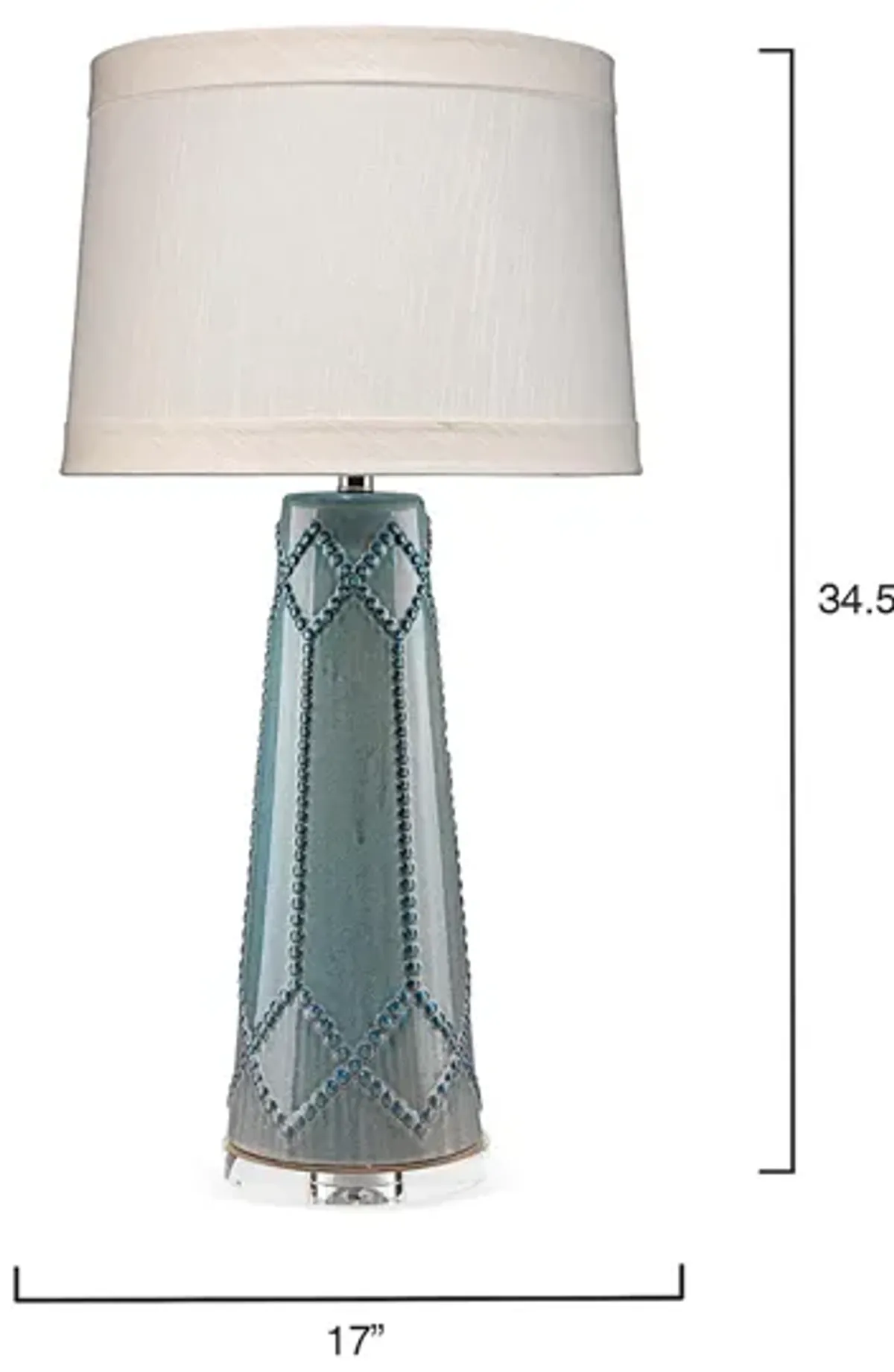 Hobnail Table Lamp