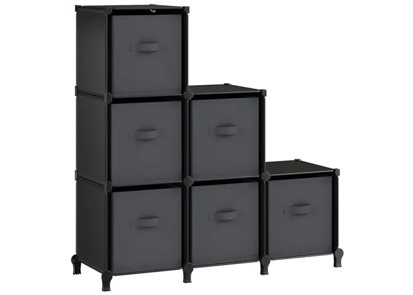 Cube Storage Organizer with 6 Storage Boxes