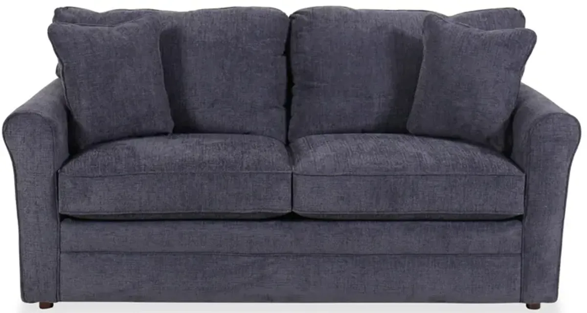 Leah Navy Full Sleeper Sofa