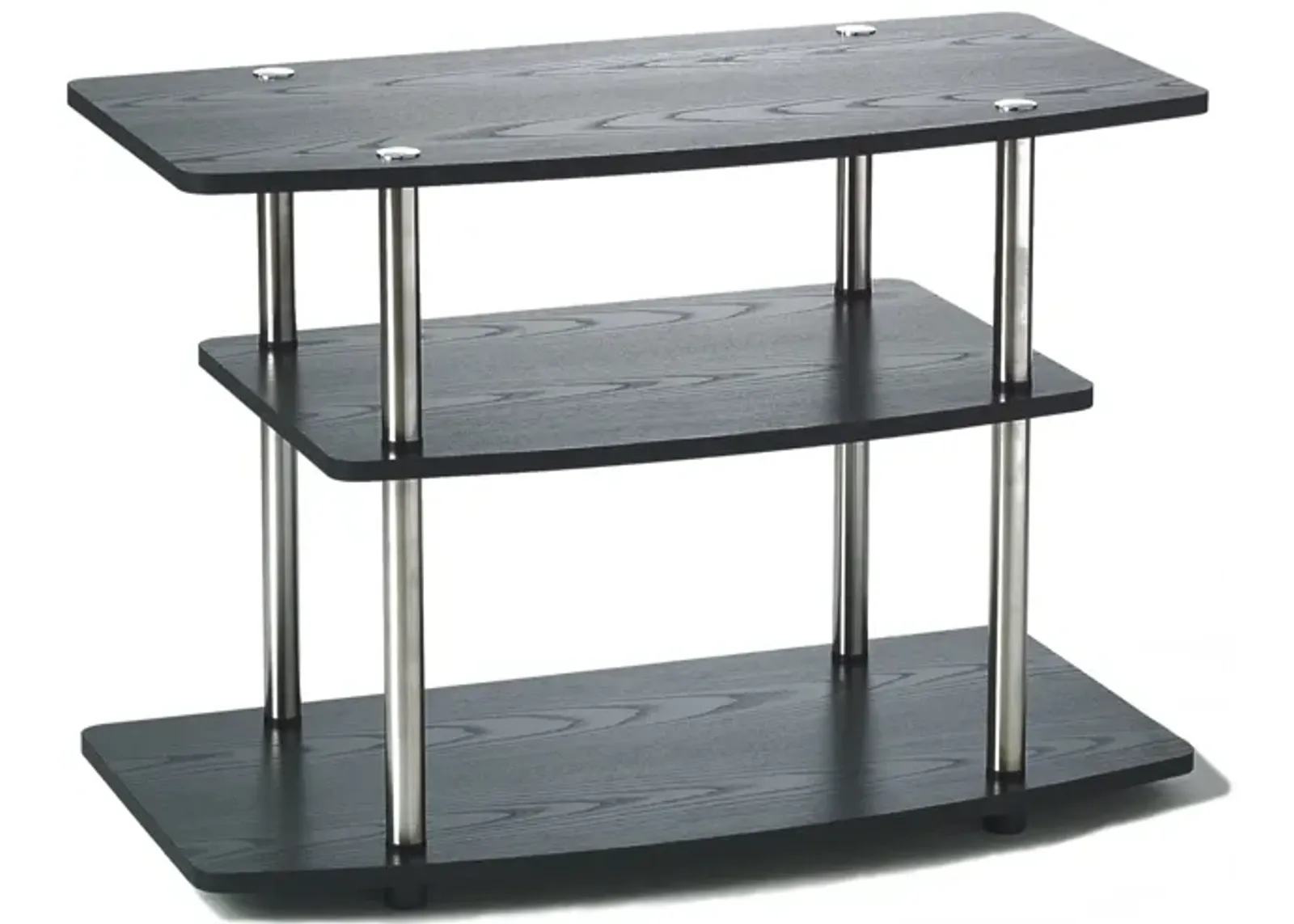 Convenience Concepts Designs2Go No Tools 3 Tier TV Stand