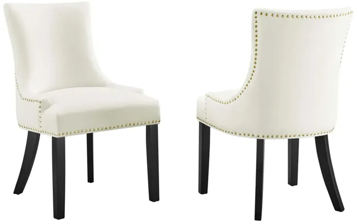 Marquis Performance Velvet Dining Chairs - Set of 2