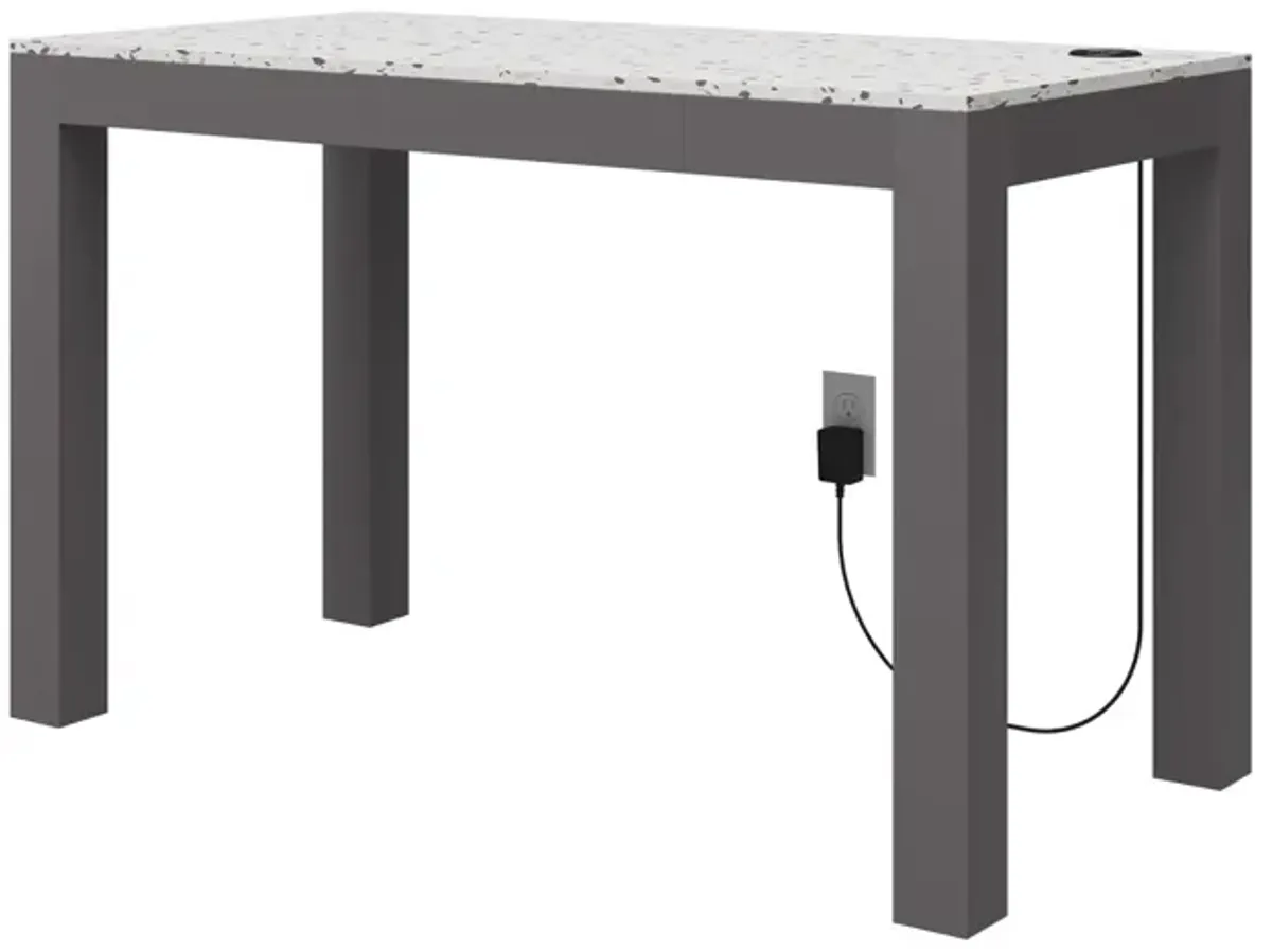 Astor Desk w/ Wireless Charger