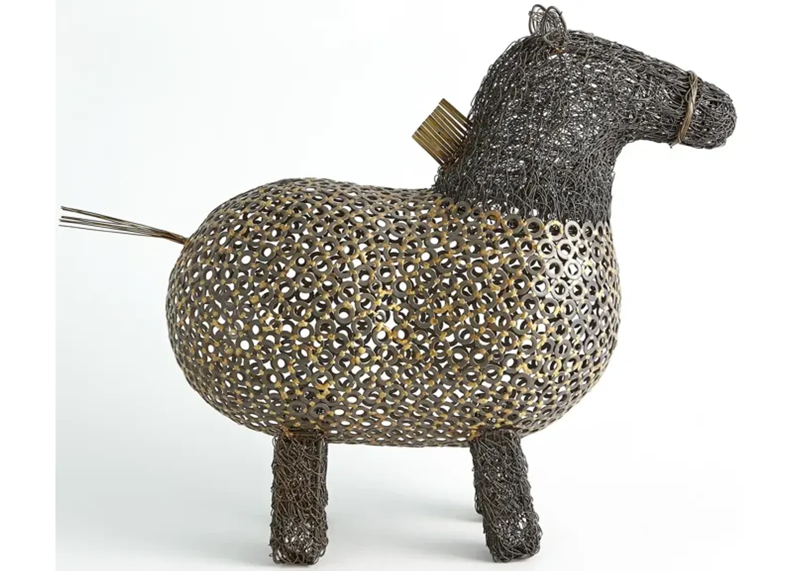 Crazy Fat Pony Sculpture