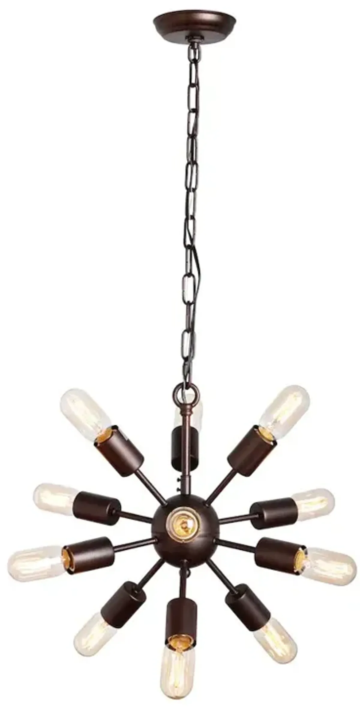 Clara Iron Orb Pendant