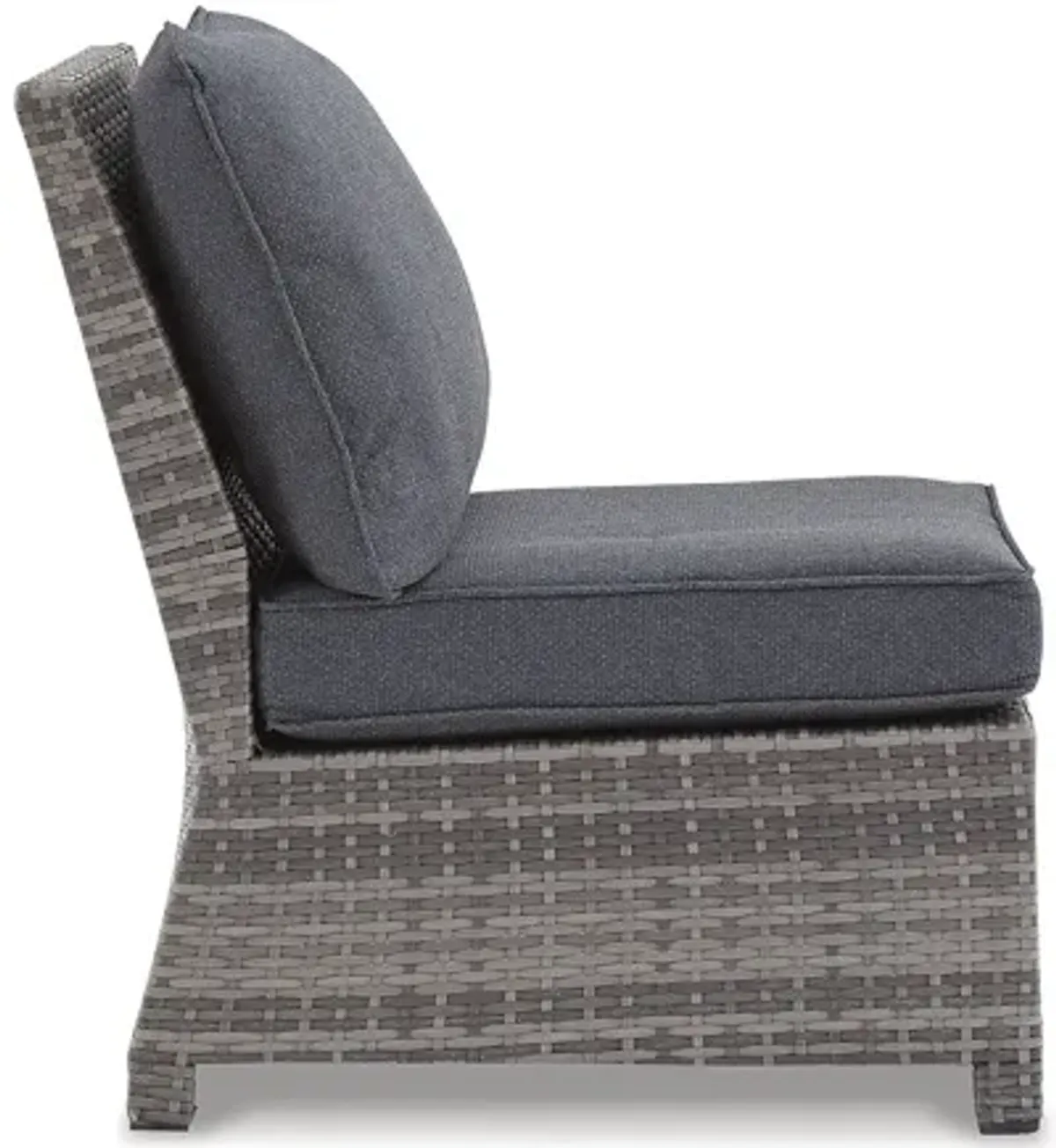 Salem Beach Armless Chair with Cushion