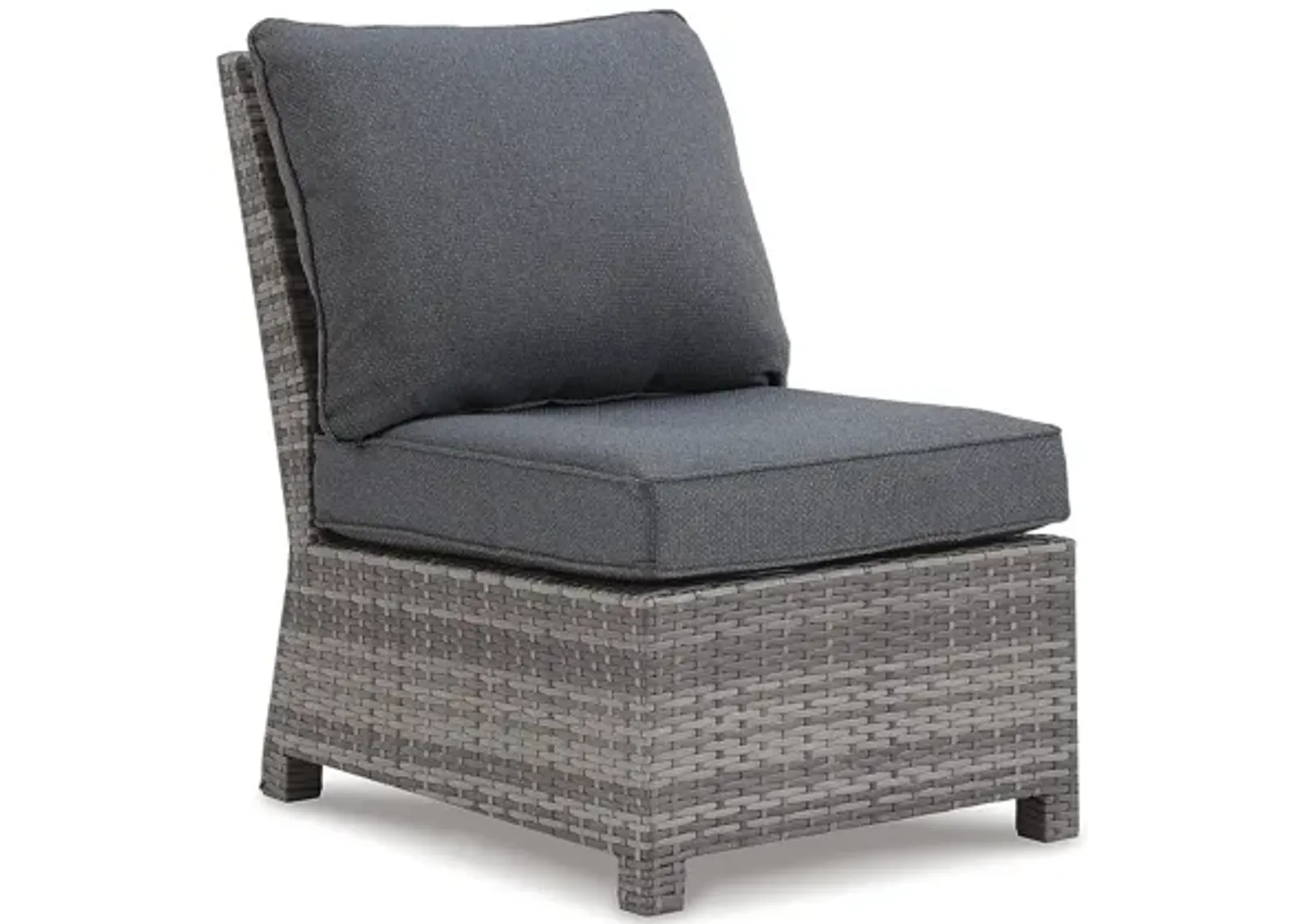 Salem Beach Armless Chair with Cushion