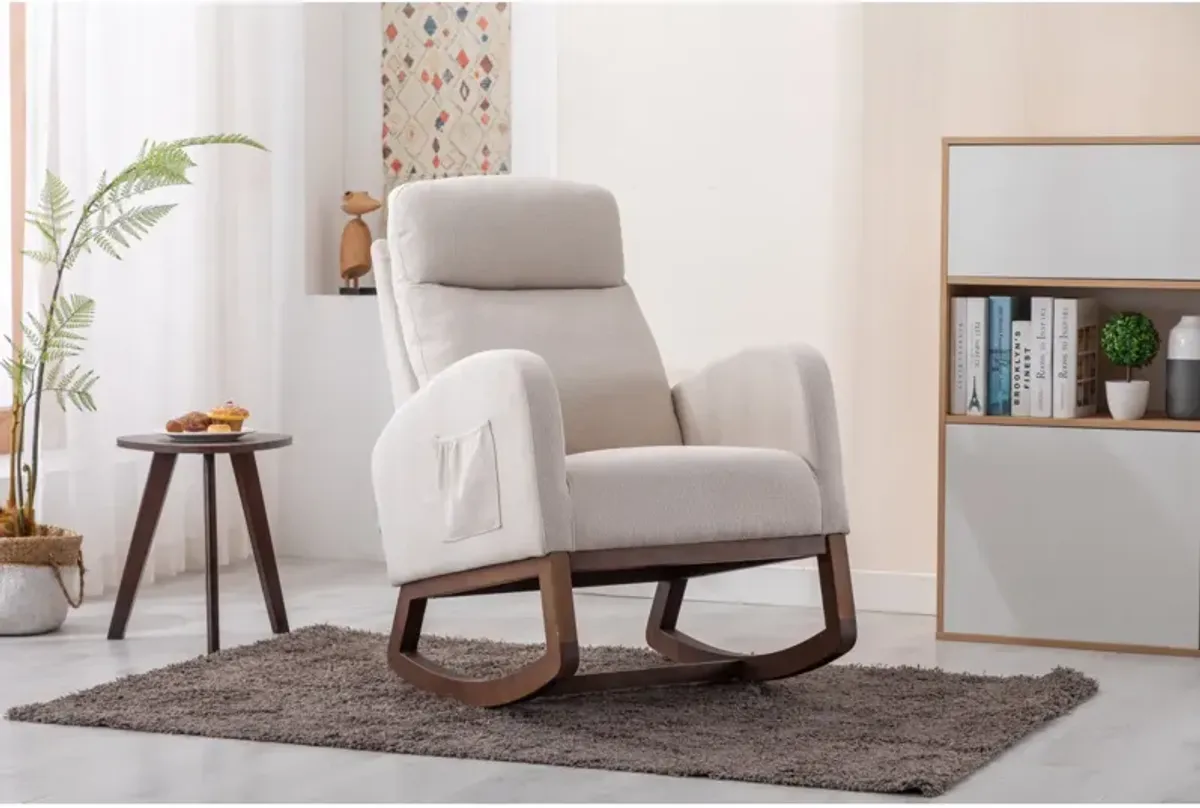 Living Room Comfortable Rocking Chair Living Room Chair 0001