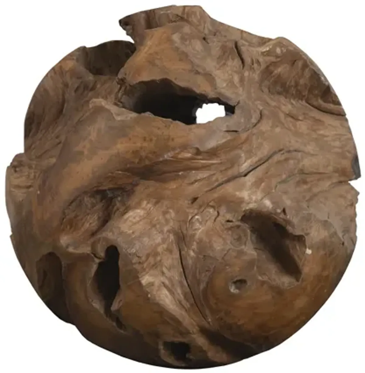 Teak Large Wood Ball