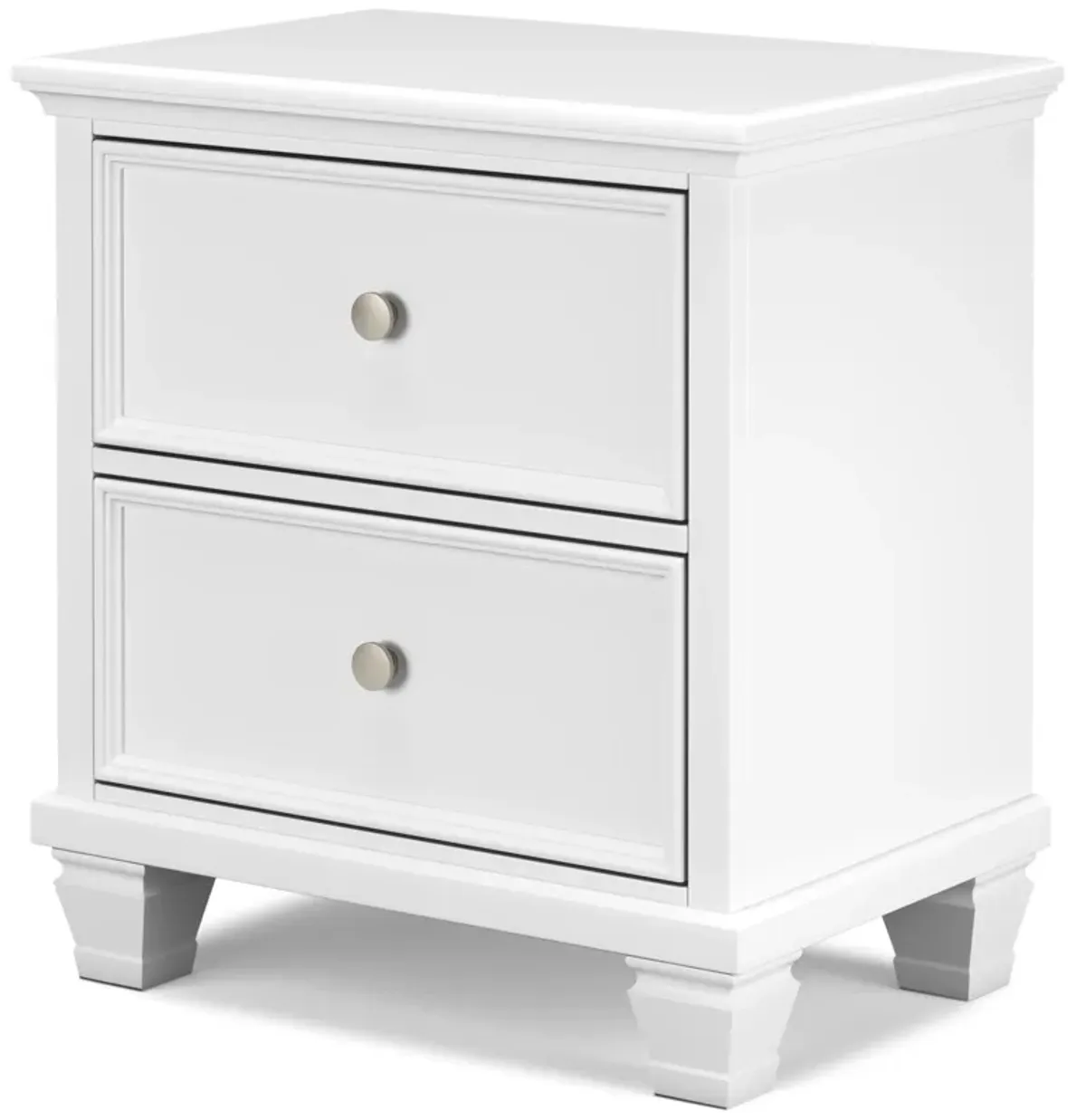 Fortman White Nightstand