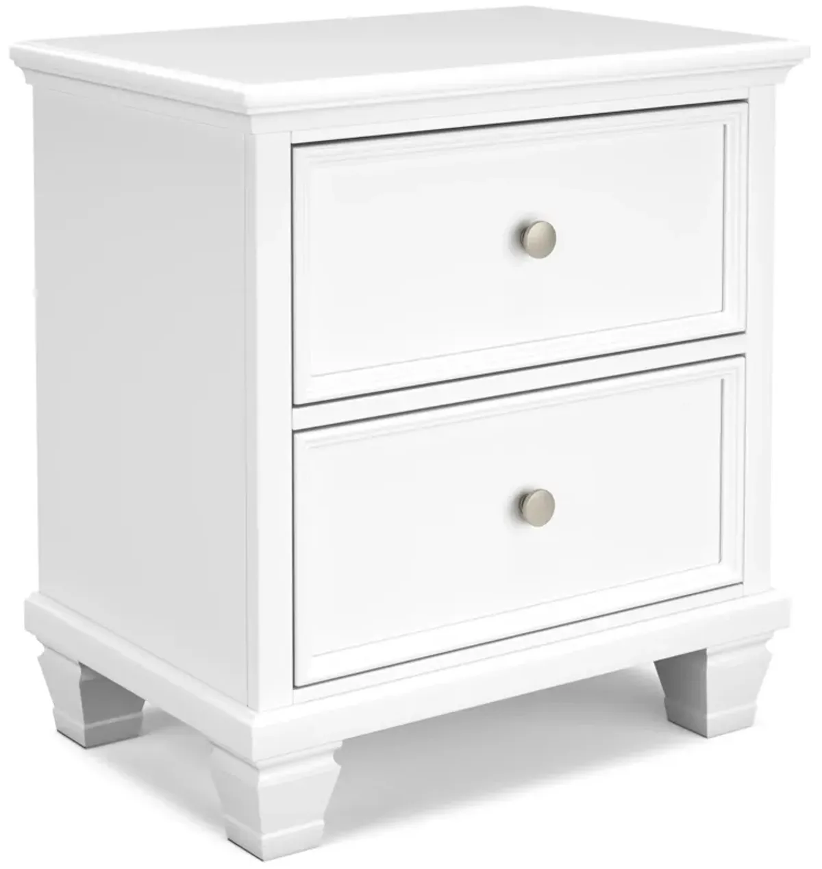 Fortman White Nightstand