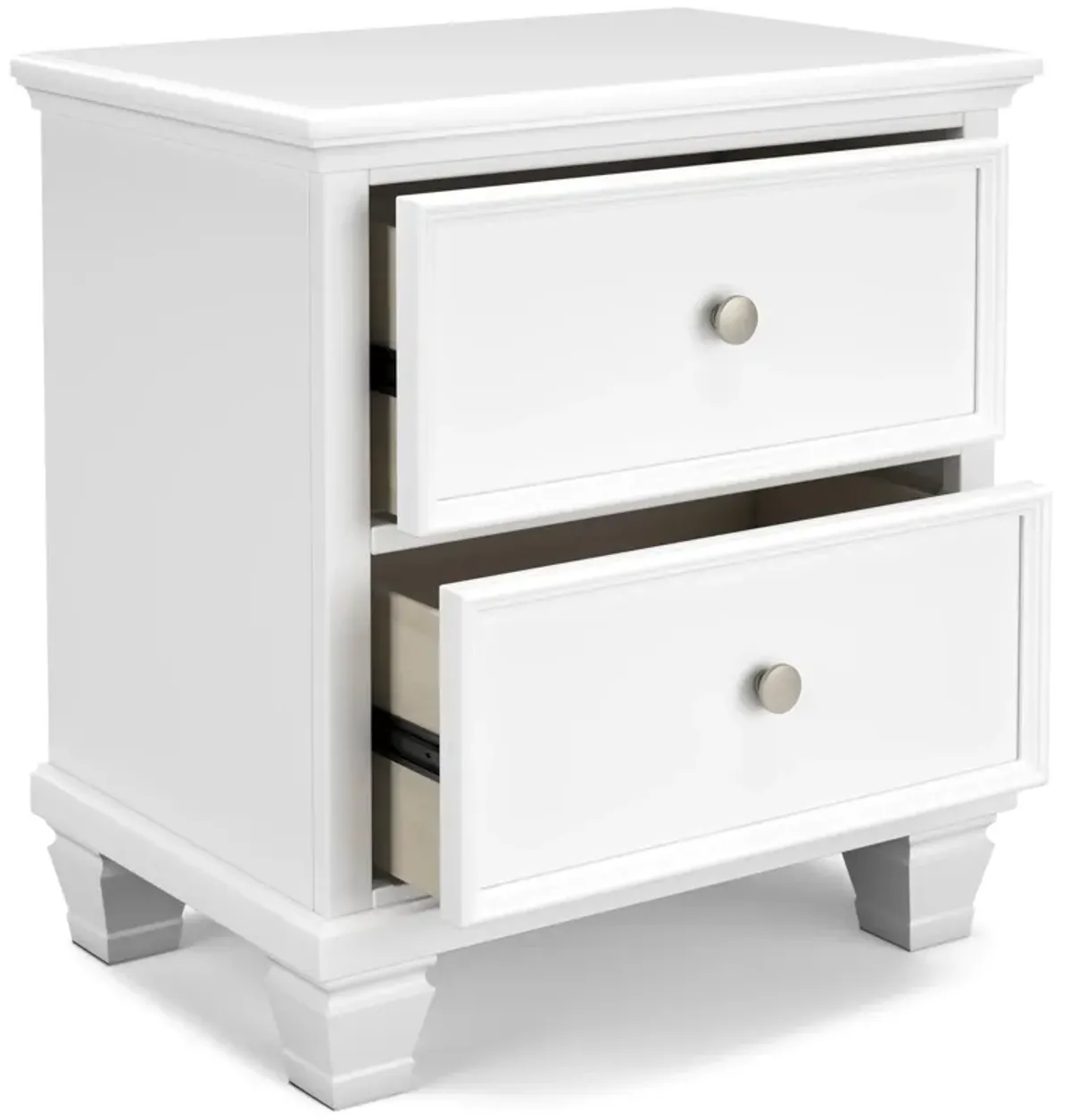 Fortman White Nightstand