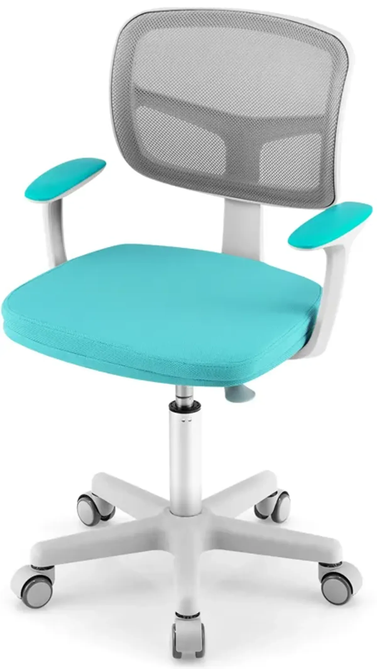 Adjustable Desk Chair with Auto Brake Casters for Kids