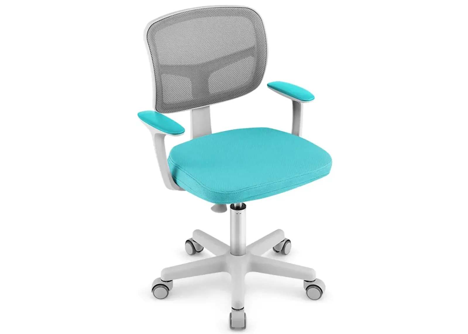 Adjustable Desk Chair with Auto Brake Casters for Kids