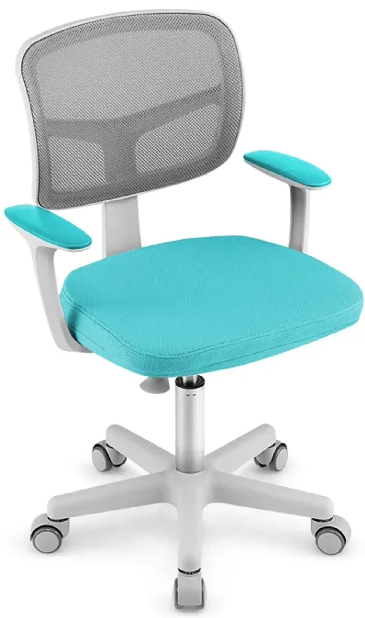 Adjustable Desk Chair with Auto Brake Casters for Kids