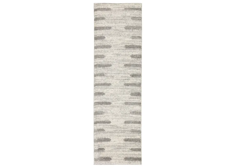 Verona 2'3" x 7'6" Ivory Rug