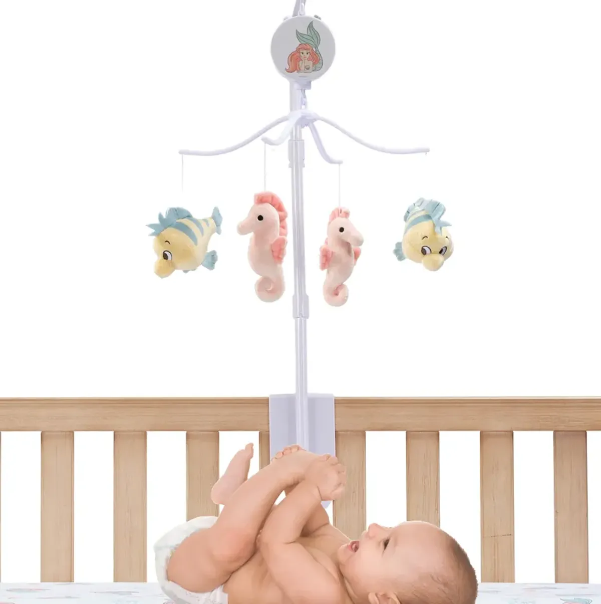 Bedtime Originals Disney Baby The Little Mermaid Musical Baby Crib Mobile Toy