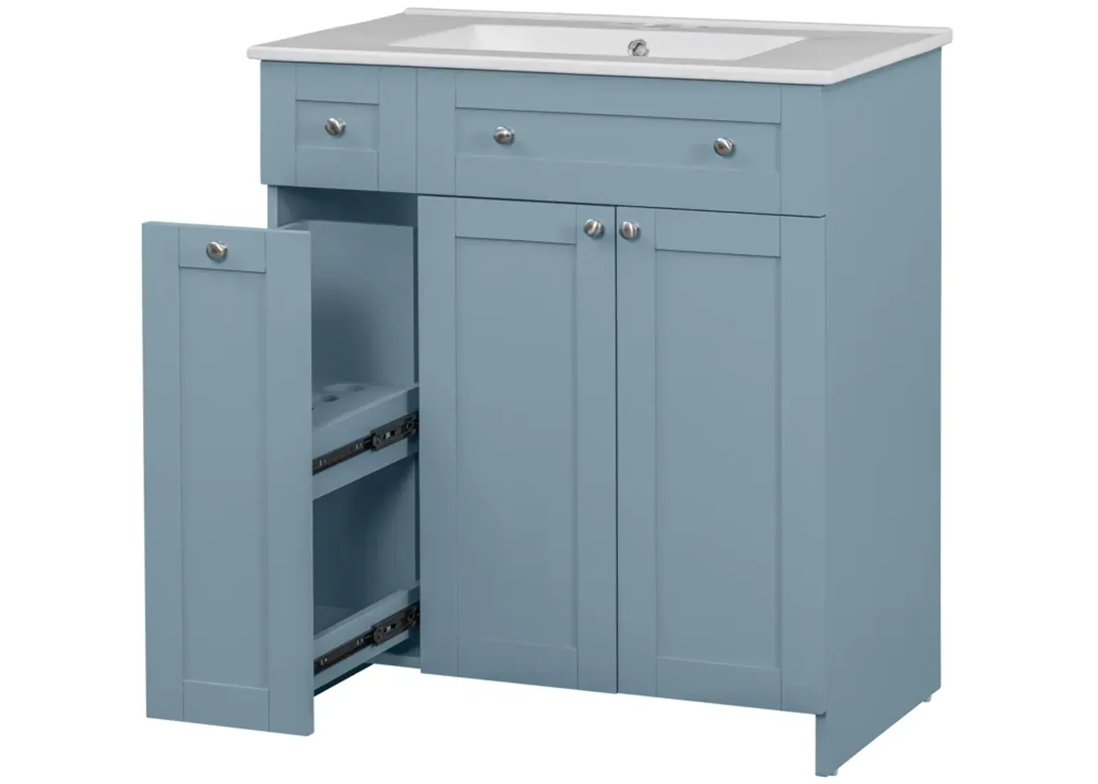 Merax Bathroom Vanity with Ceramic Sink