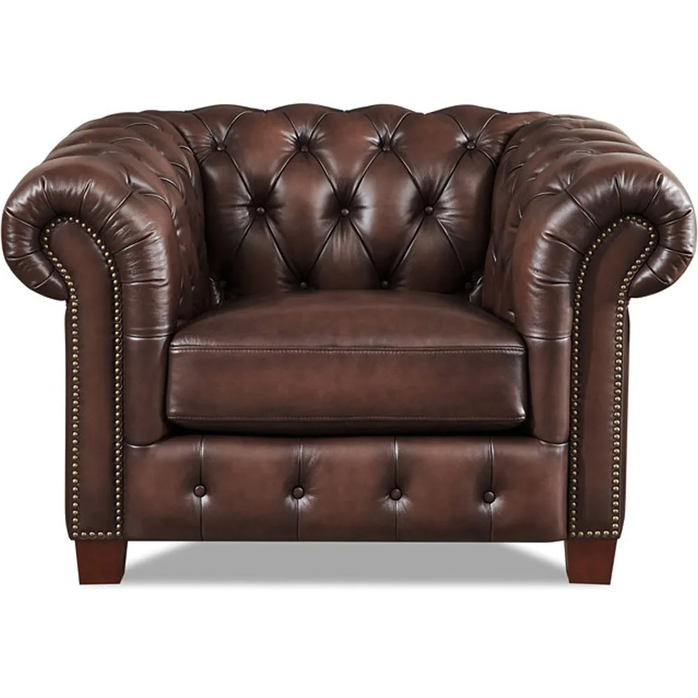 Versailles Top Grain Leather Chair