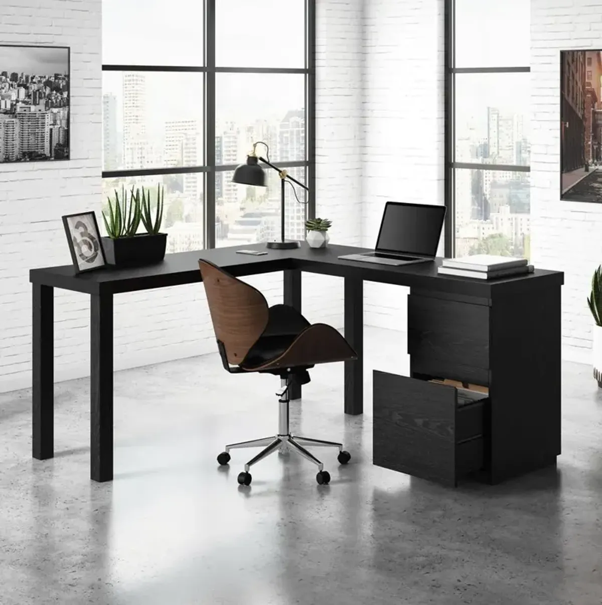 Sauder Northcott L-Desk Bo