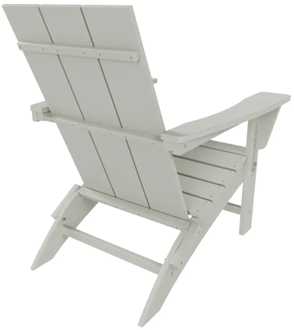 WestinTrends Modern Folding Adirondack Chair