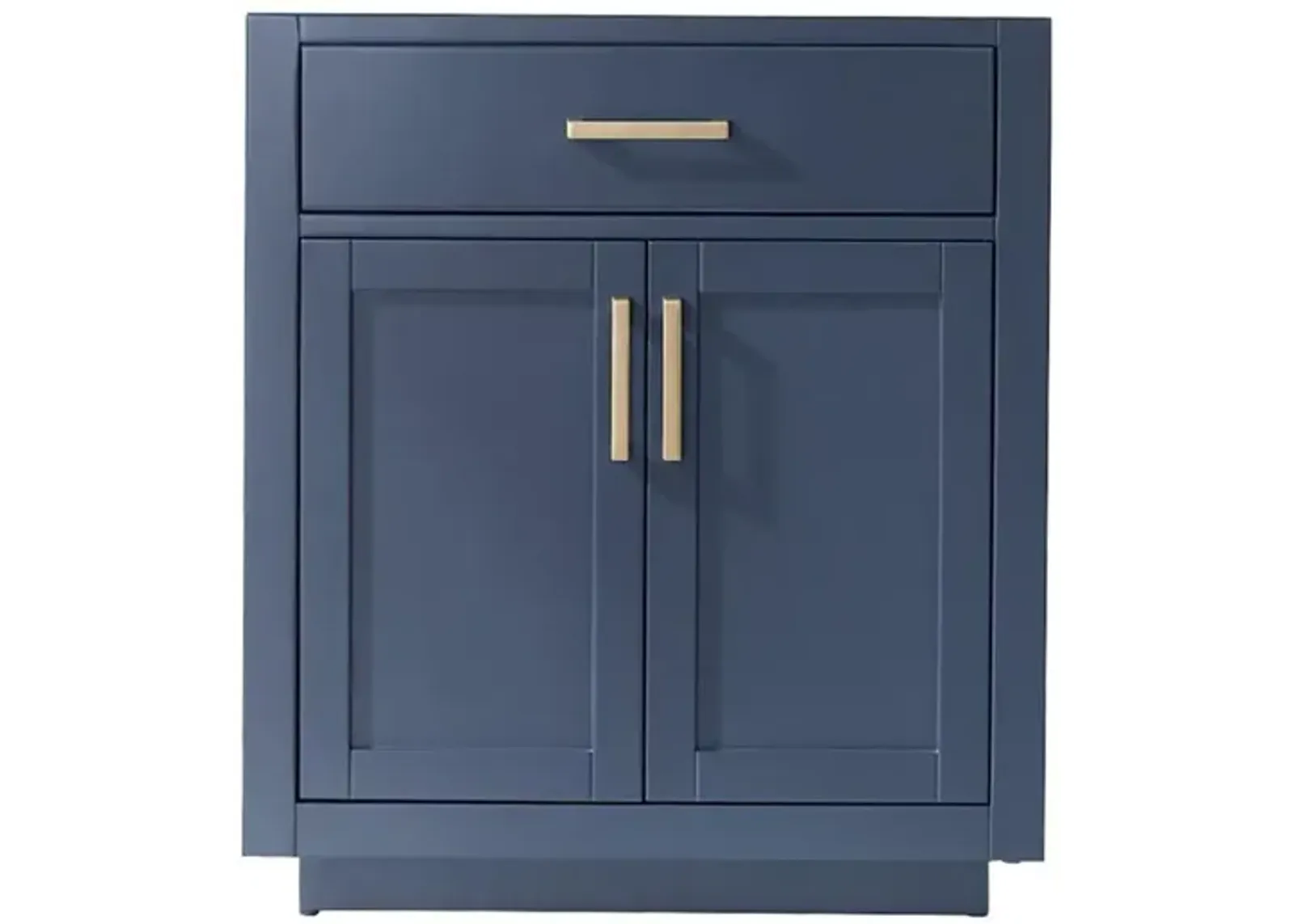 Altair Single Bathroom Vanity Cabinet Only in Royal Blue without Countertop and Mirror