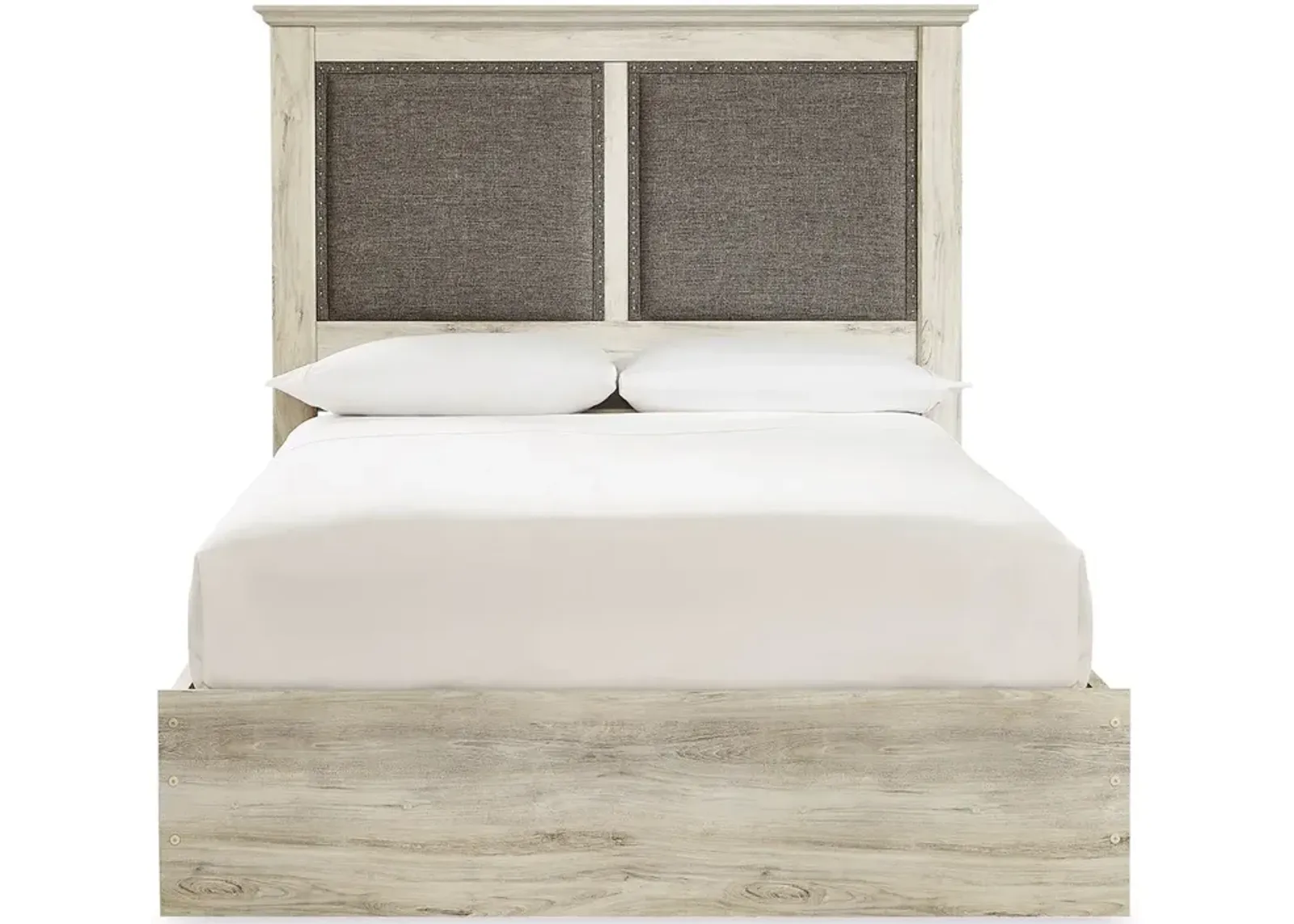 Cambeck Queen Upholstered Panel Storage Bed