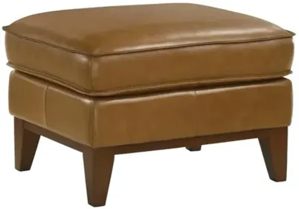 New Classic Furniture Caspar Ottoman-Caramel
