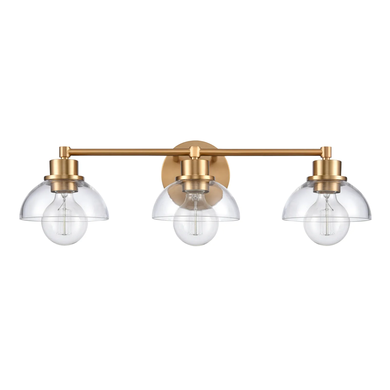 Julian 24'' Wide Gold 3-Light Vanity Light