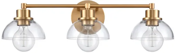 Julian 24'' Wide Gold 3-Light Vanity Light