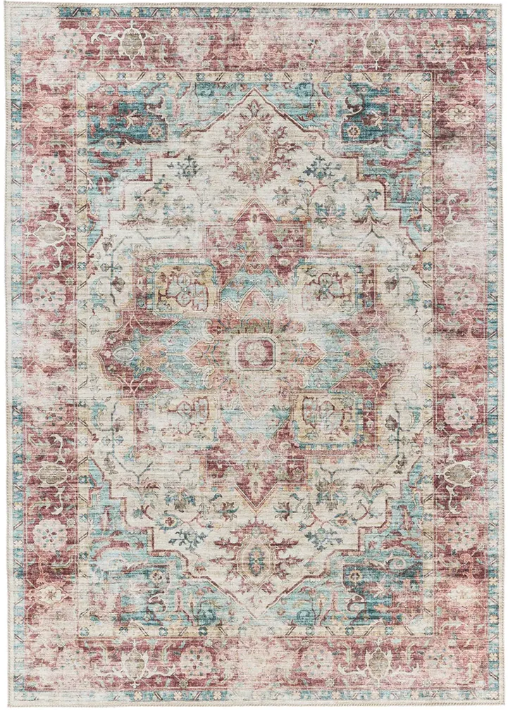 Kalesi Vandran Red 2'6" x 8' Runner Rug