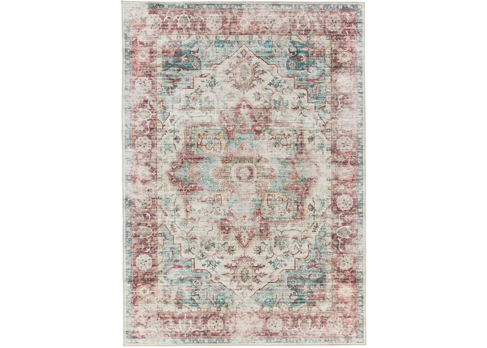 Kalesi Vandran Red 2'6" x 8' Runner Rug