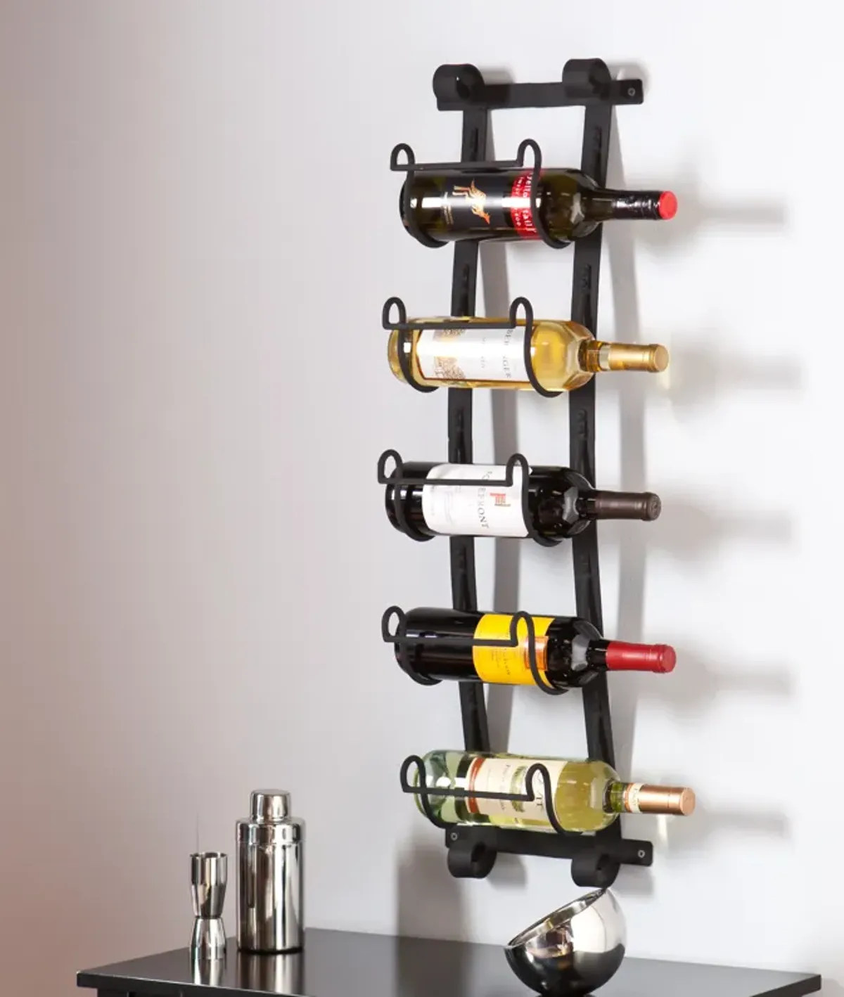 Ancona Wall Mount Wine Rack