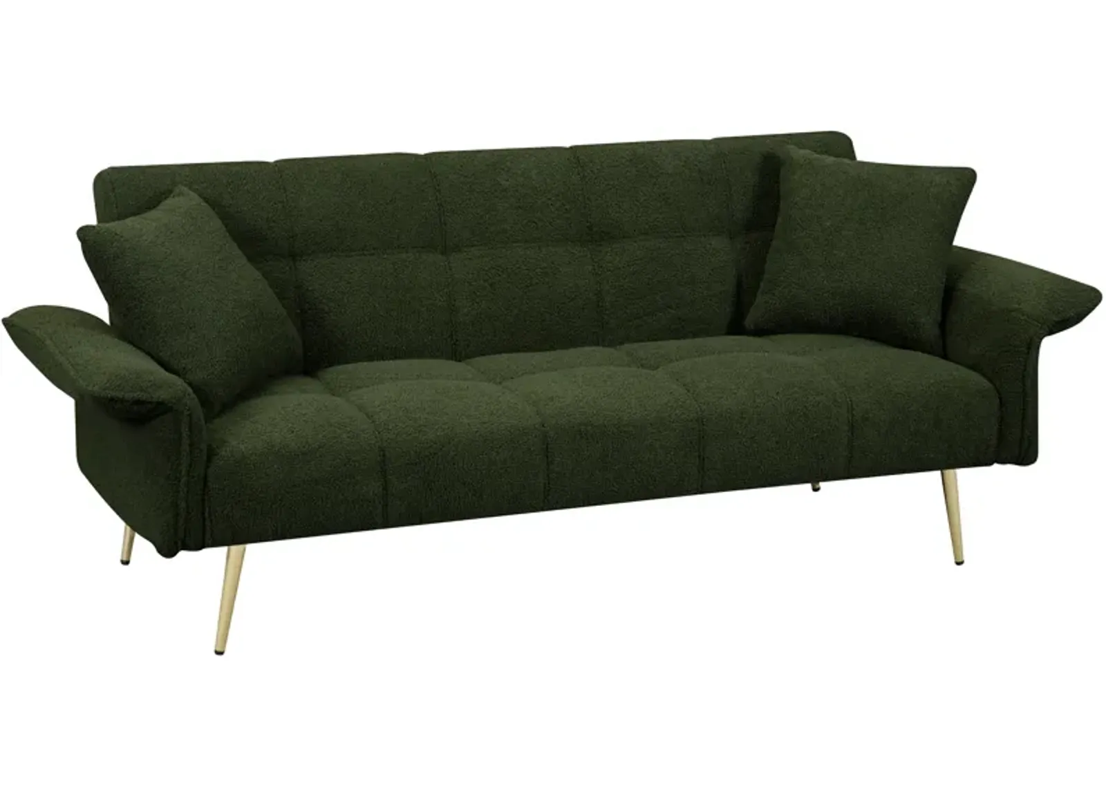 Merax Convertible Sleeper Sofa Bed Futon Loveseat