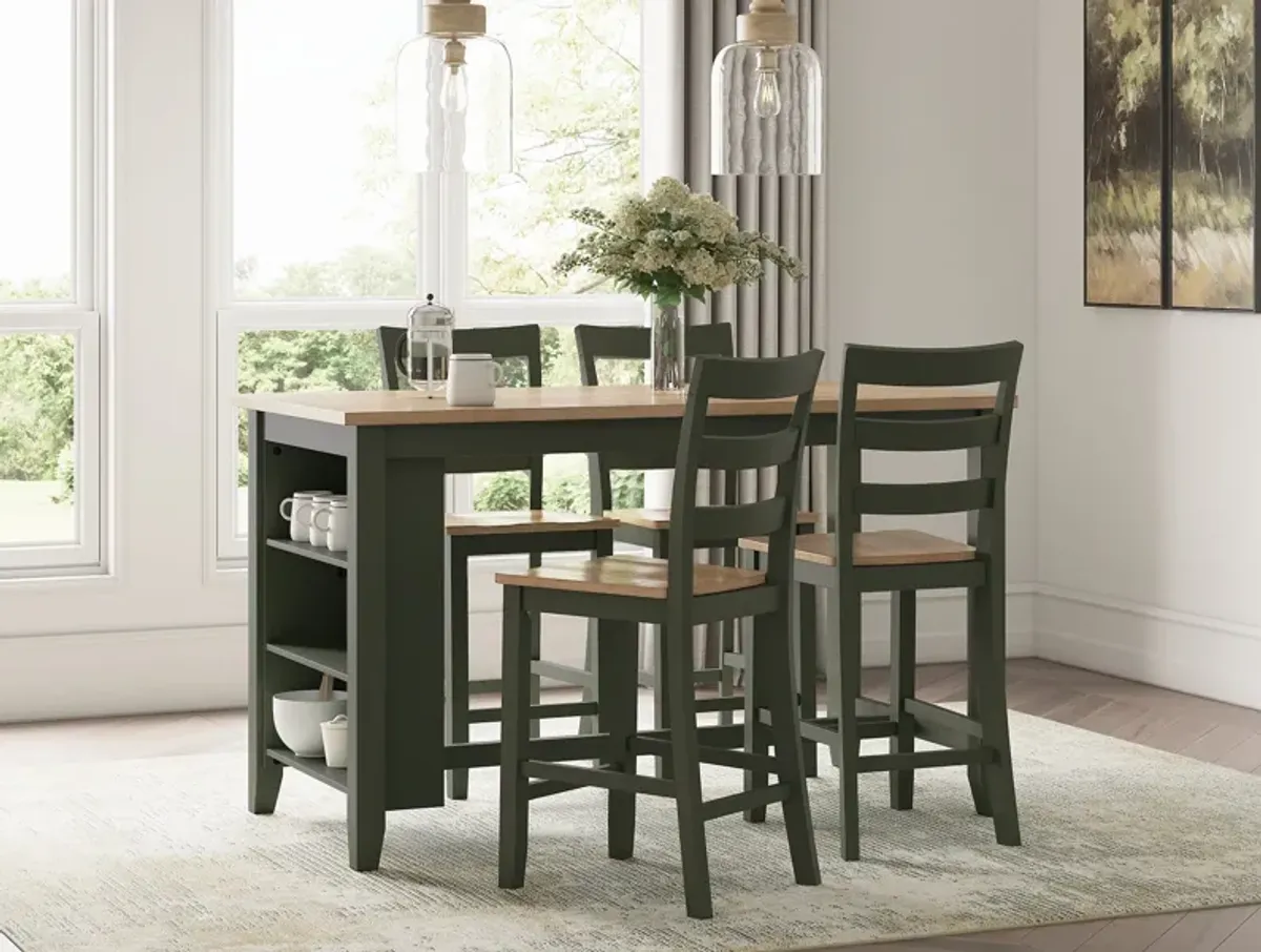 Gesthaven 5-Piece Counter Dining Set