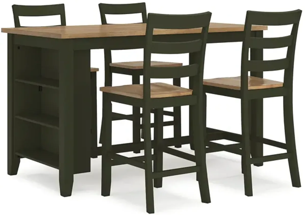 Gesthaven 5-Piece Counter Dining Set