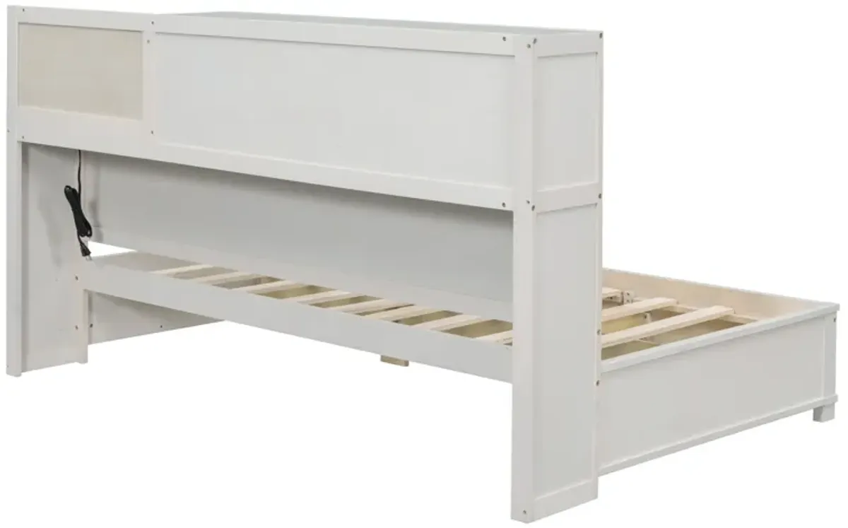 Merax Daybed Frame with 3 Storage Drawers